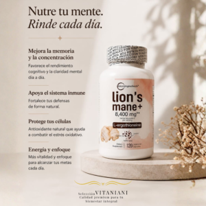Lion's Mane + L - Ergothioneine - Image 2